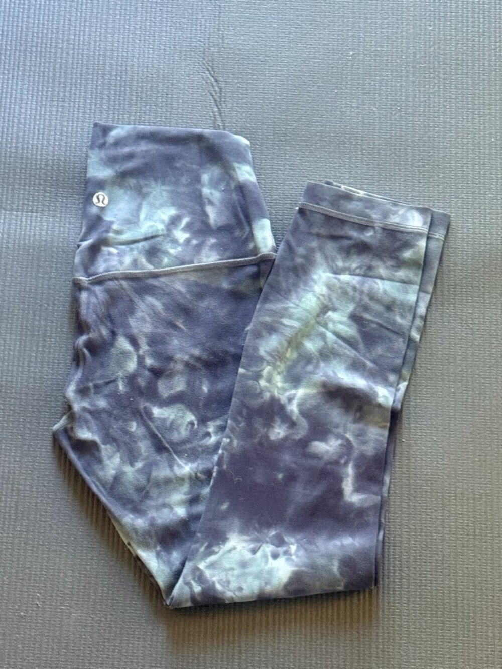 Lululemon Align High-Rise Pant 25" Meadow Haze Navy Blue Sz 4